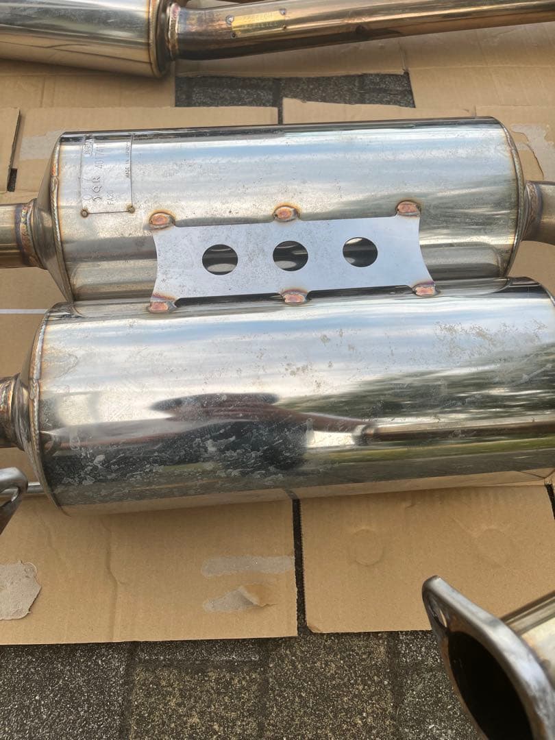 柿本改 class kr マフラー リアピース 中間 zn6 86 BRZ