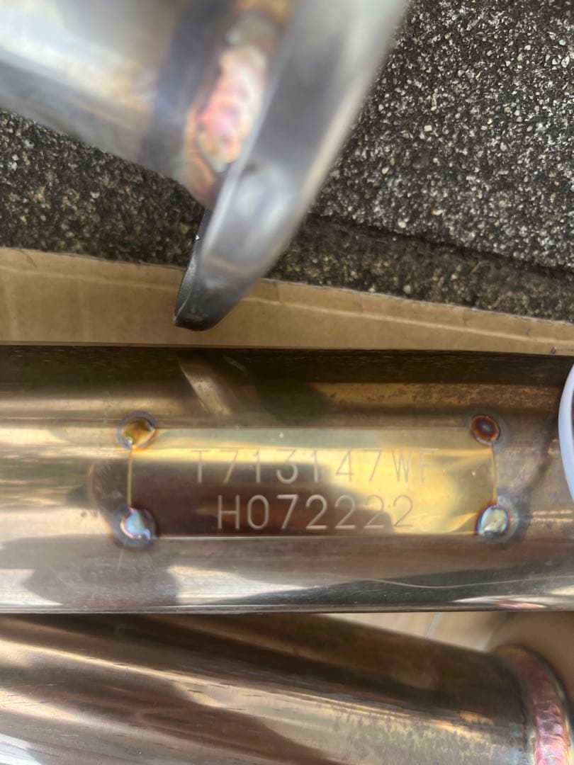 柿本改 class kr マフラー リアピース 中間 zn6 86 BRZ