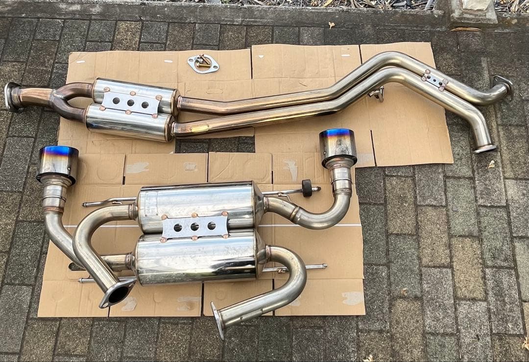 柿本改 class kr マフラー リアピース 中間 zn6 86 BRZ