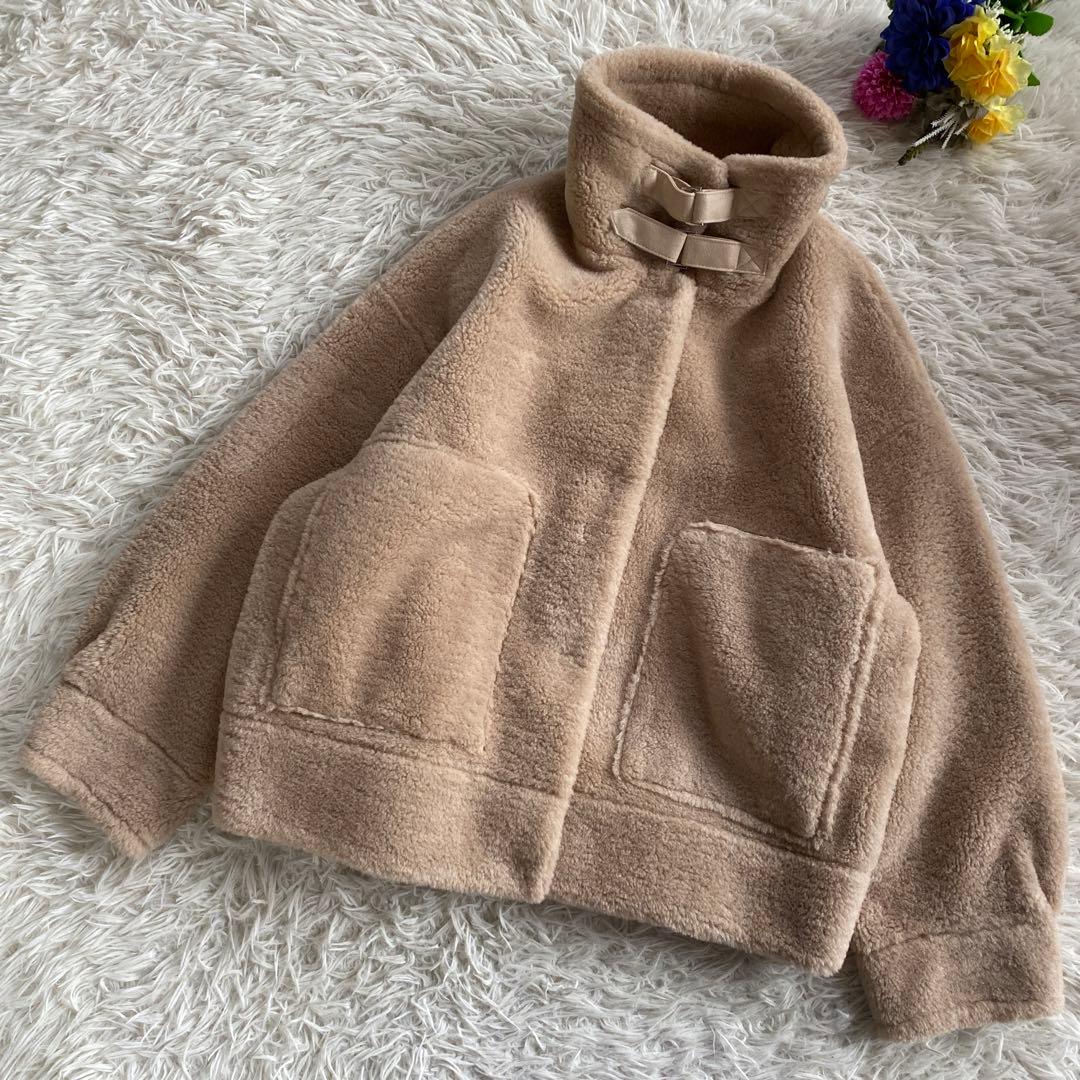 carrycafune カフネeco mouton jacket/エコ