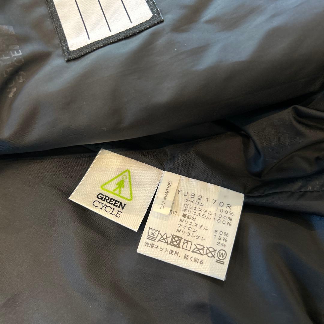 ノースフェイス　キッズ　キルティングジャケット　黒　140 ブルゾン