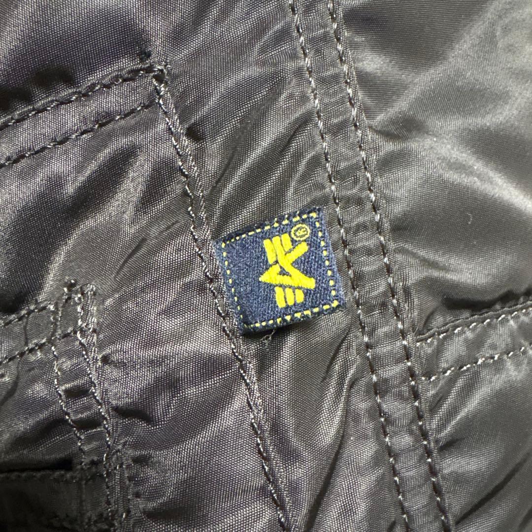 アルファ　N-3B ミリタリージャケット　ダークブラウン