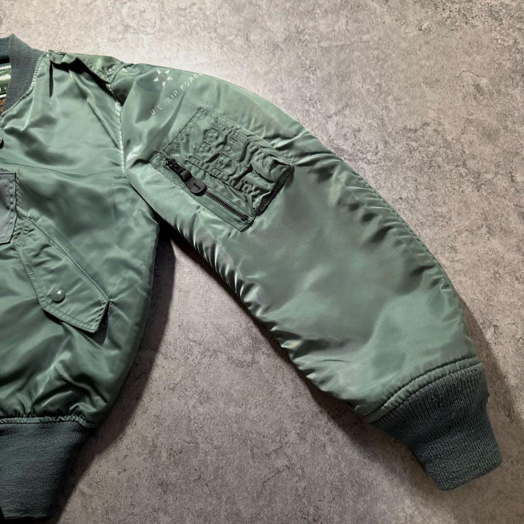 【50s 復刻】90s alpha フライトジャケット L-2B 黒タグ　USA