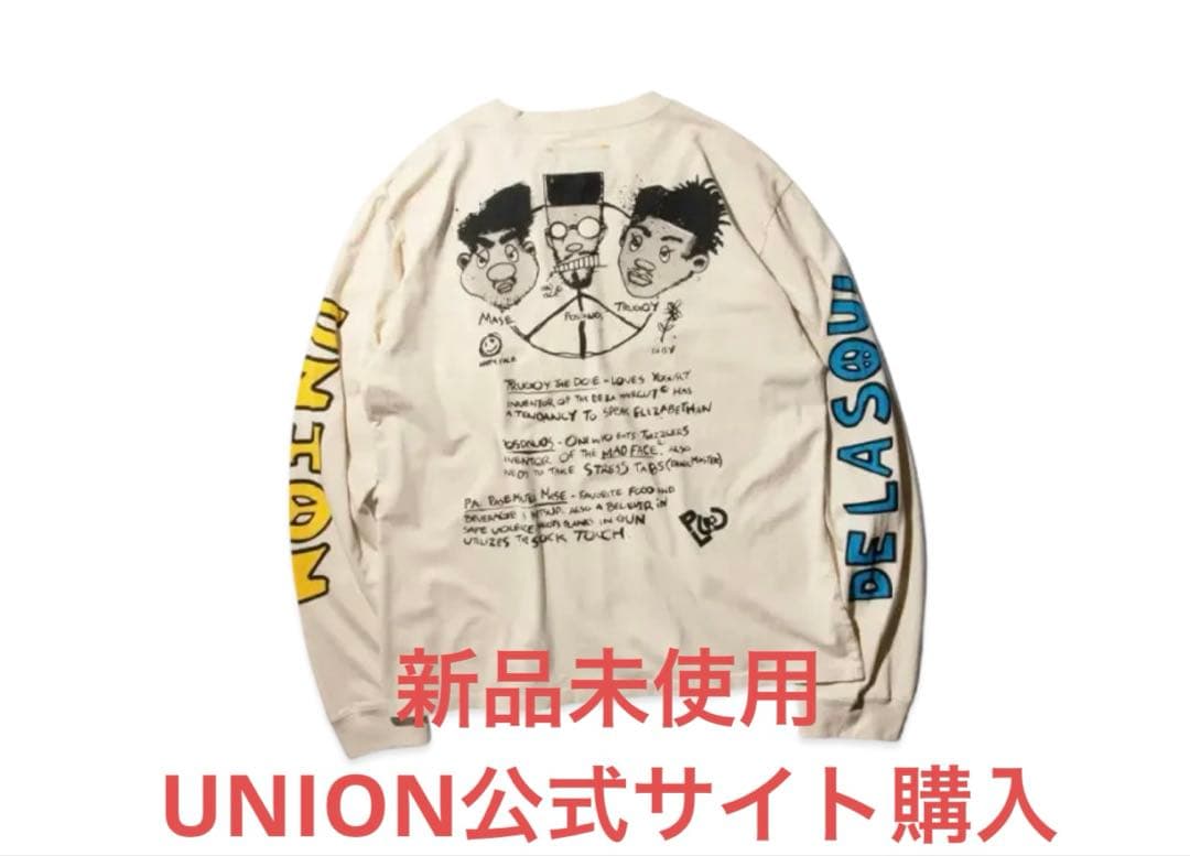 トップス UNION x DELASOUL Our Story Ls Tee\
