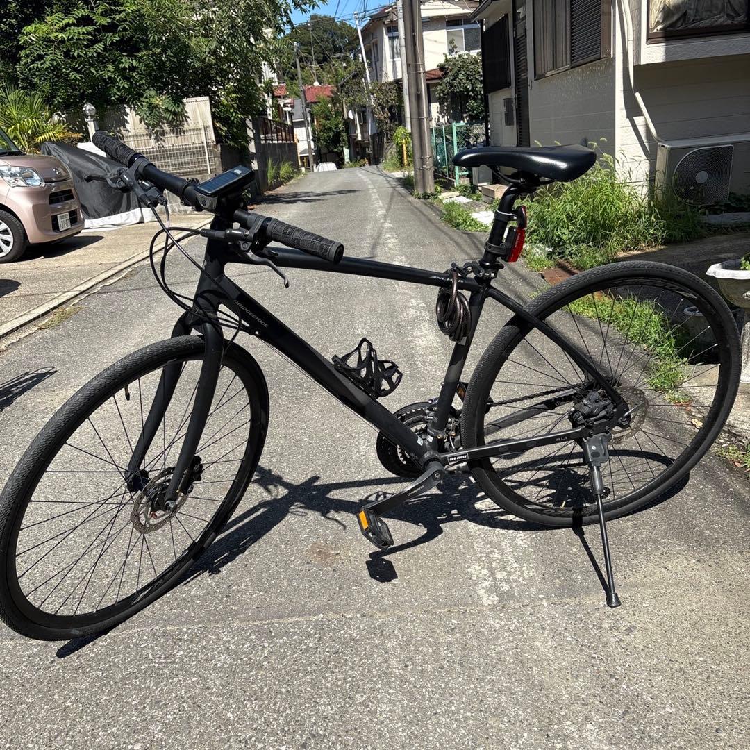 クロスバイク RL1油圧式ディスクブレーキ 8段変速