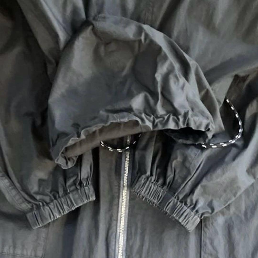 R&D.M.Co-オールドマンズテーラーガーメントダイフーディコート　ブラック