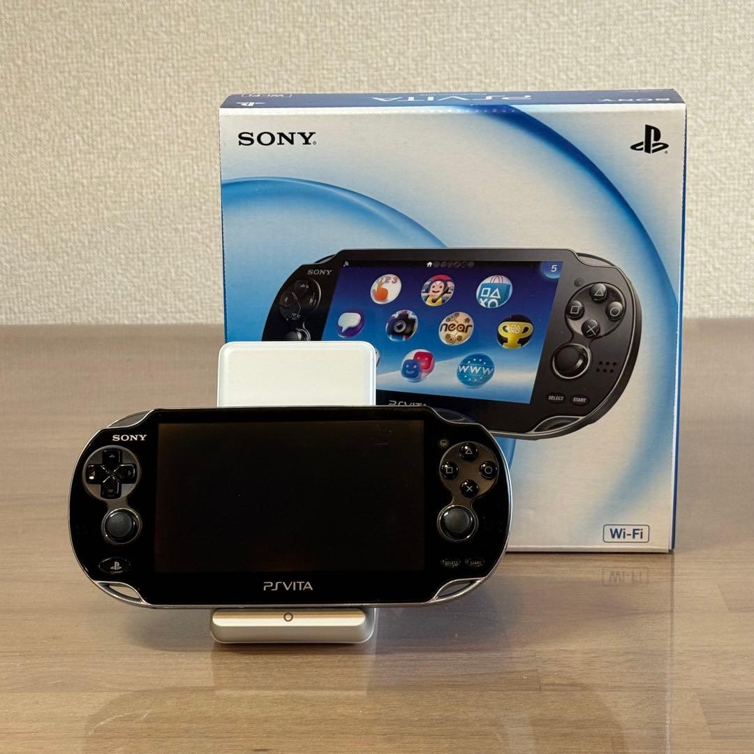 5-136 PSVITA PCH-1000 クリスタル・ブラック 箱付き