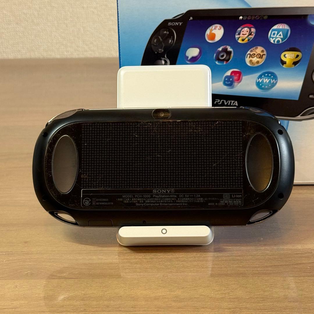 5-136 PSVITA PCH-1000 クリスタル・ブラック 箱付き