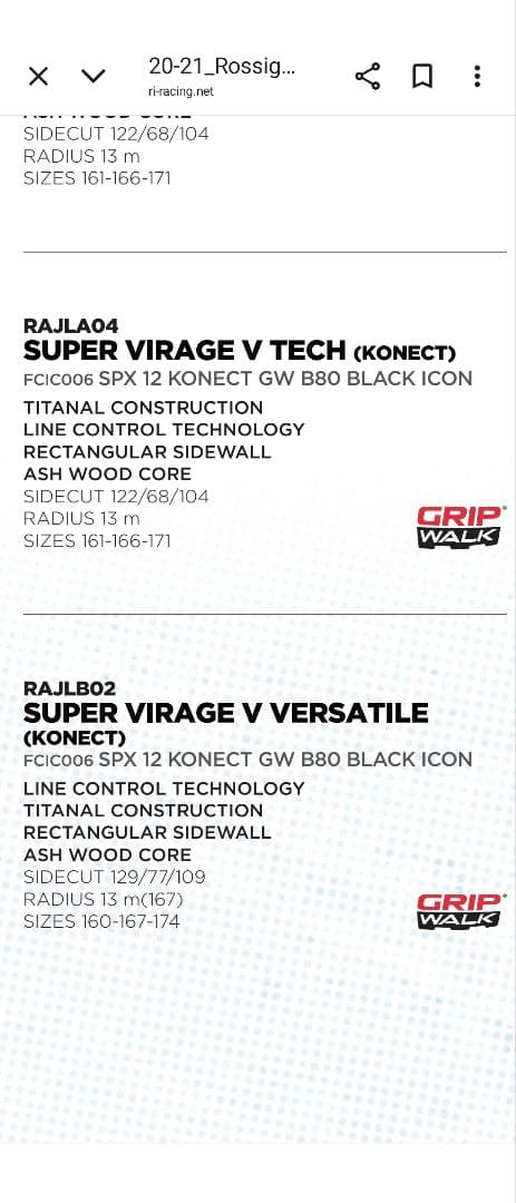 ロシニョール SUPERVIRAGE Ⅴ　VERSATILE