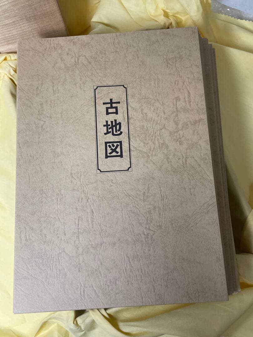 江戸古地図集　10枚セット 木箱入り