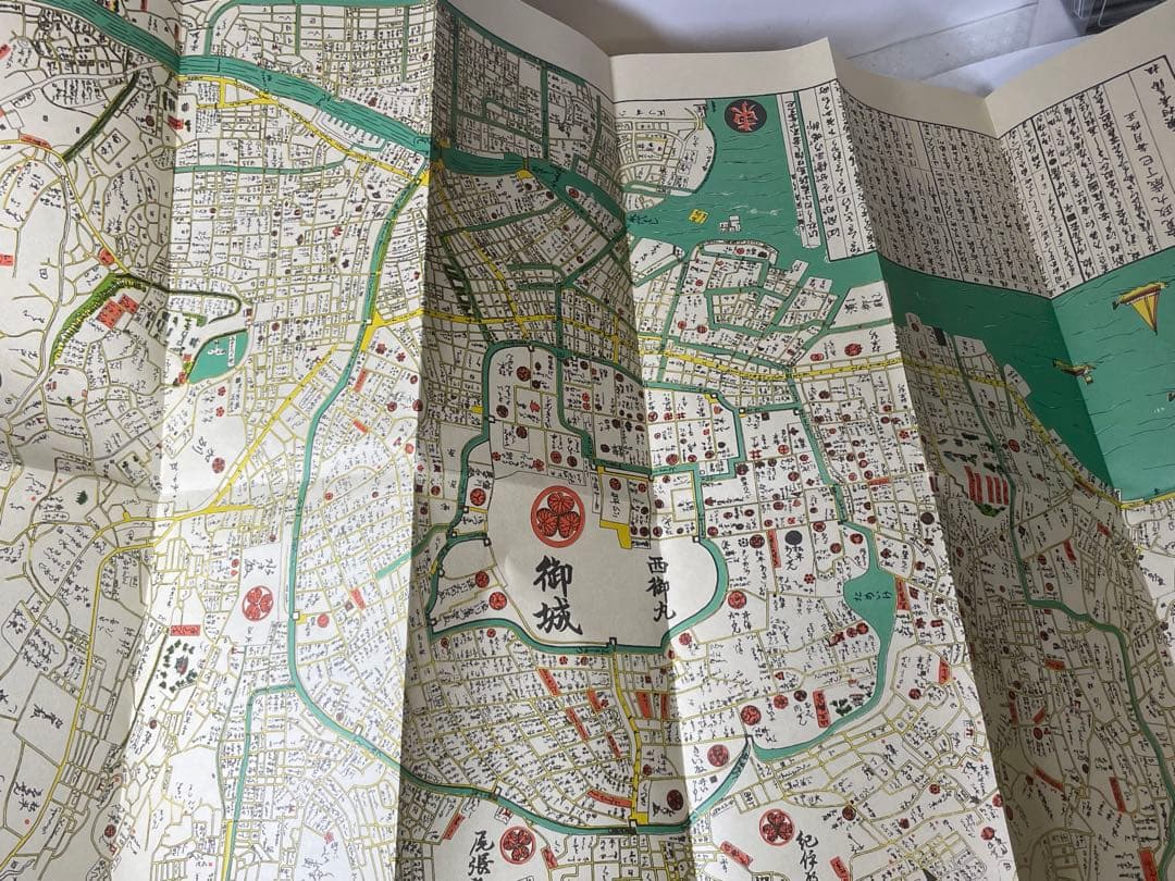 江戸古地図集　10枚セット 木箱入り