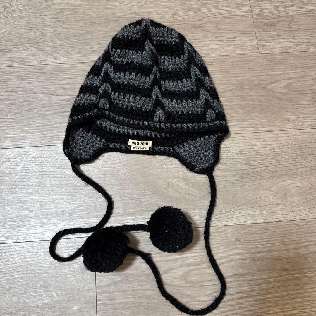 メ*1様 miu miu ニット帽