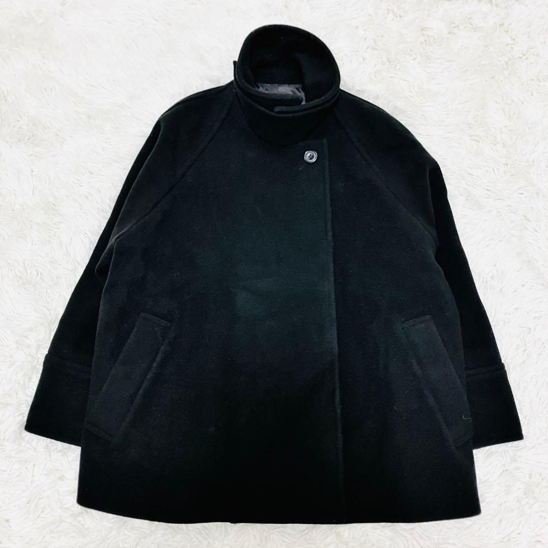 極美品✨Spick & Span　W/Nyモッサステンカラーショートコート