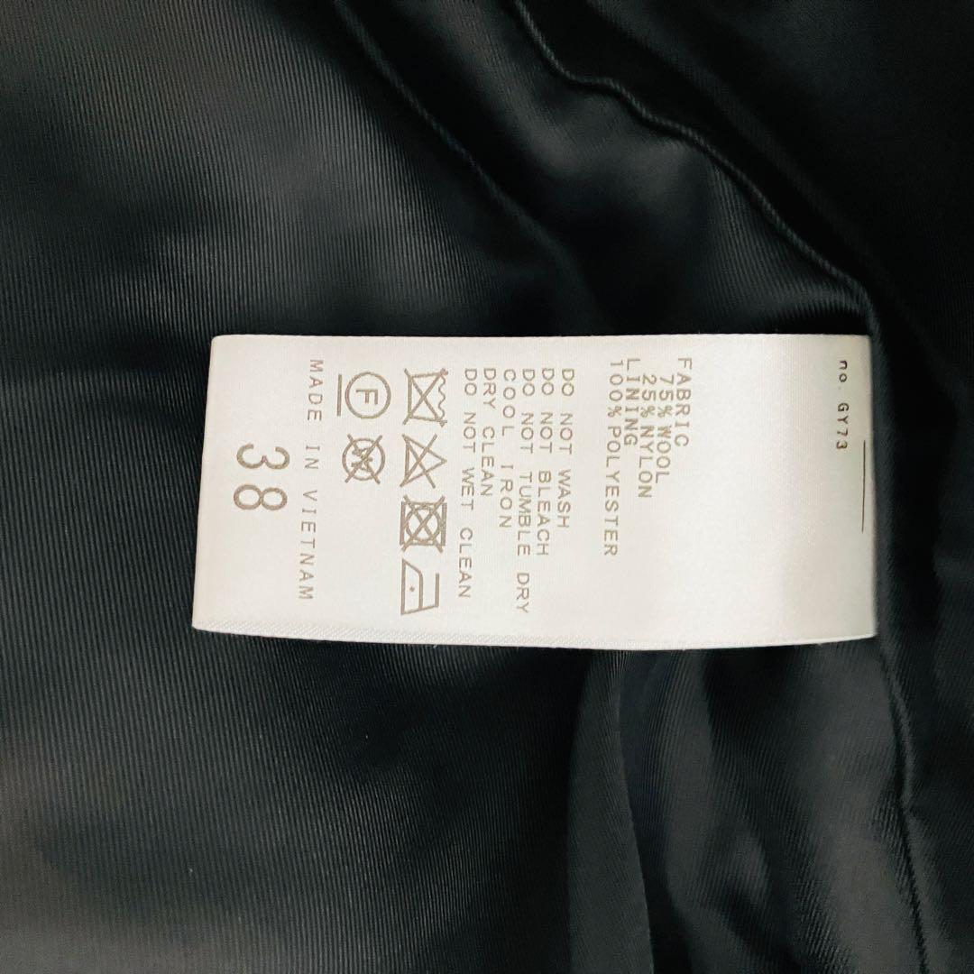 極美品✨Spick & Span　W/Nyモッサステンカラーショートコート