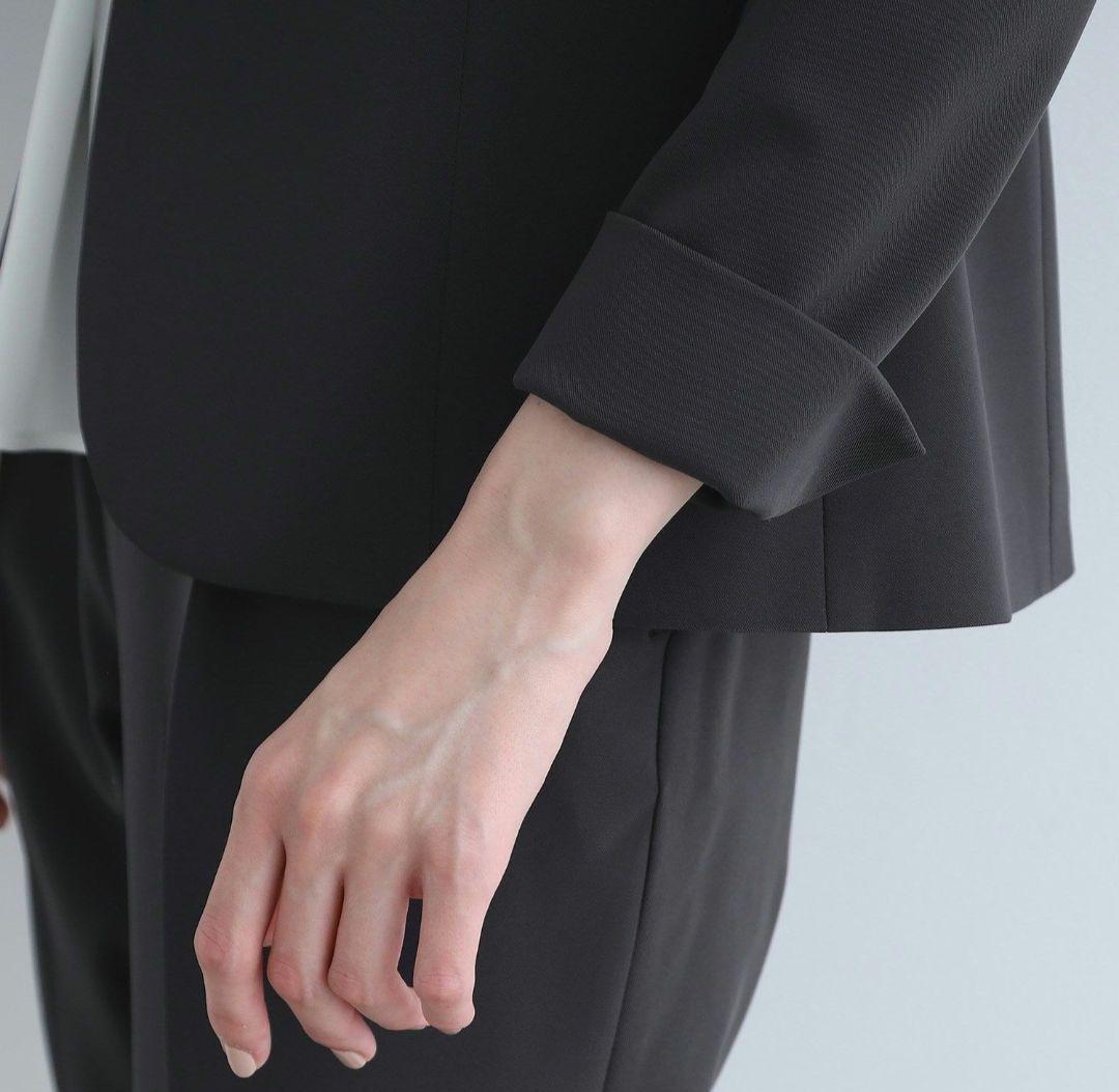 INDIVI　ノーカラージャケット　size12