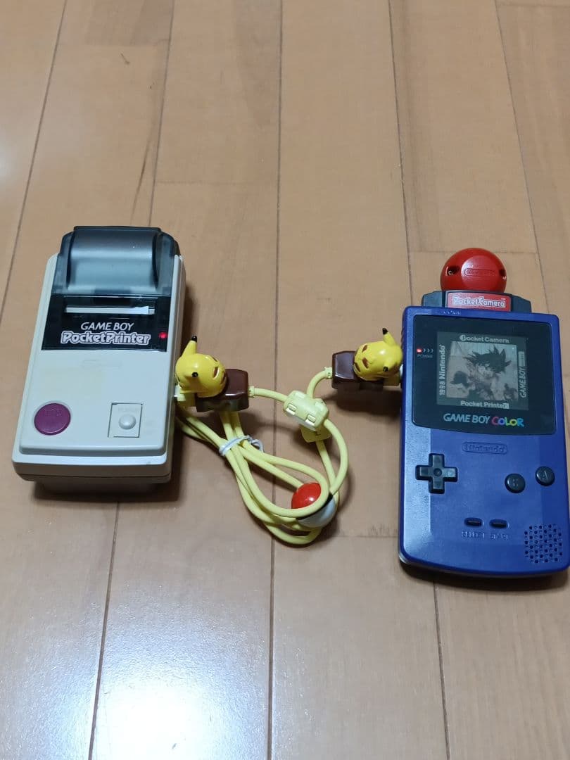 動作確認済　ゲームボーイ　プリンター　＆　ピカチュウケーブル