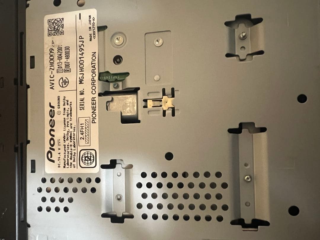 Pioneer carrozzeria カーナビ AVIC-zh0009