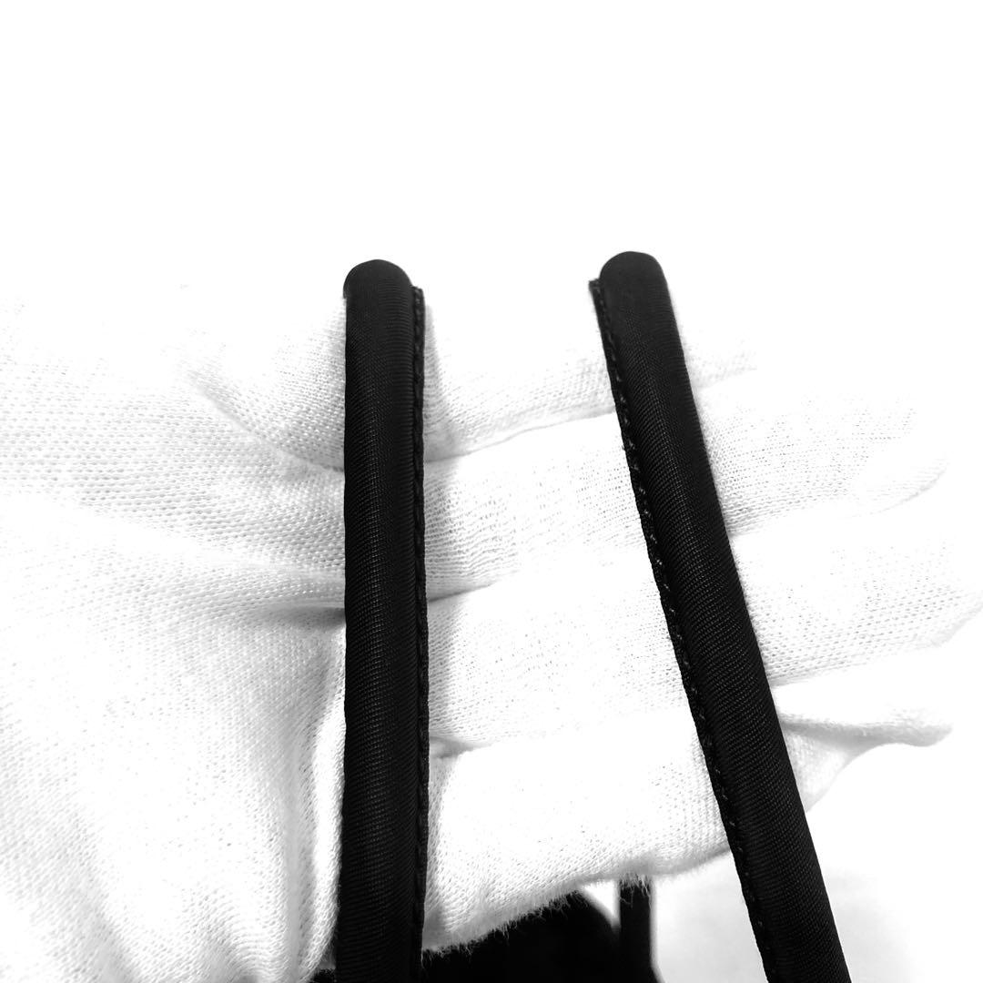 良品　PRADA プラダ　トートバッグ　ナイロン　ショルダーバッグ　ブラック　黒