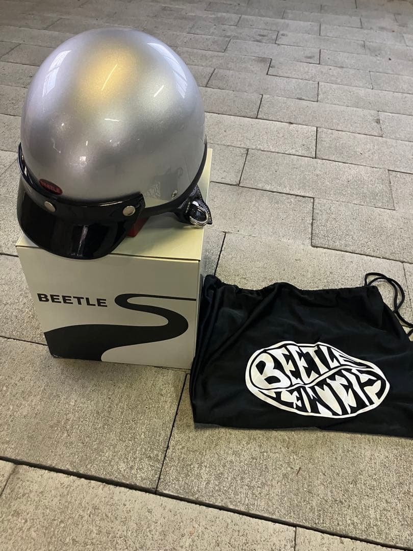 オーシャンビートル　ショーティー4 シルバー　XL