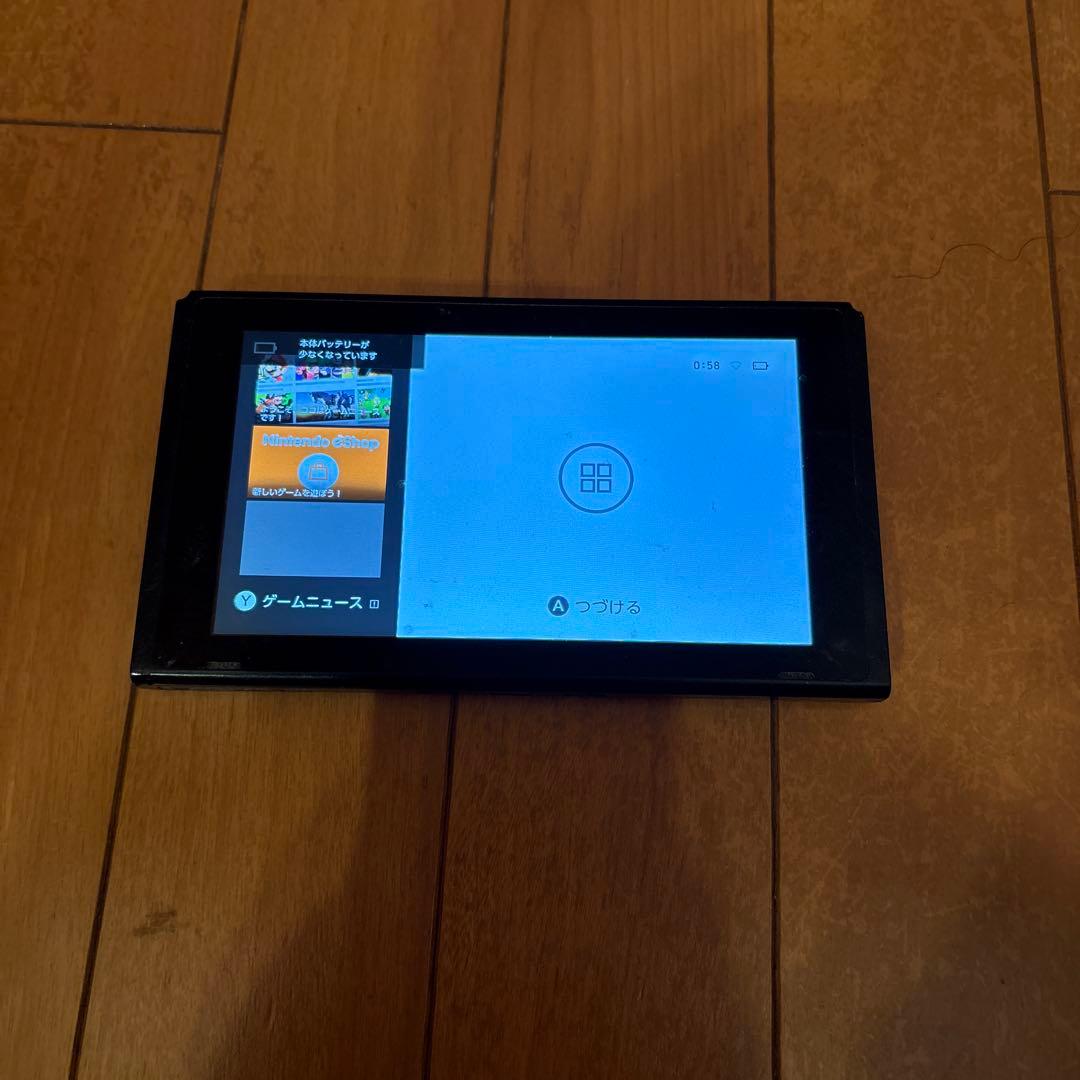 Nintendo Switch 本体 ブラック（本体のみ、動作確認済み）