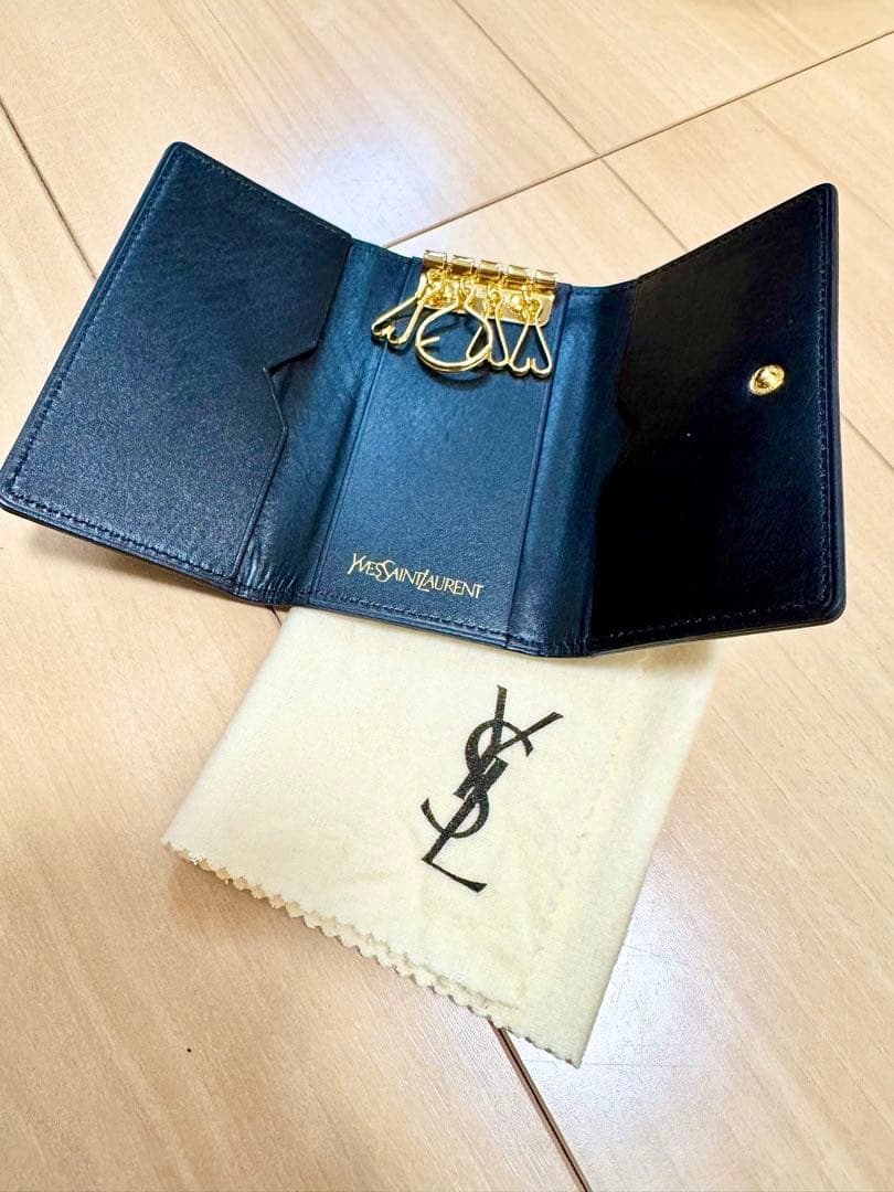 イヴ・サンローラン キーケース 極上美品