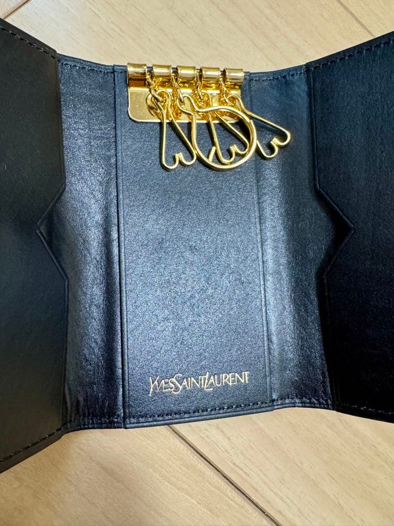 イヴ・サンローラン キーケース 極上美品