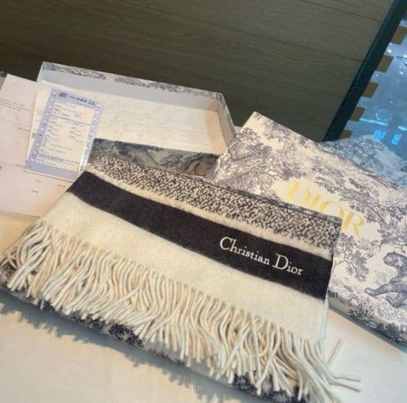 ディオール　マフラー　200×70cm