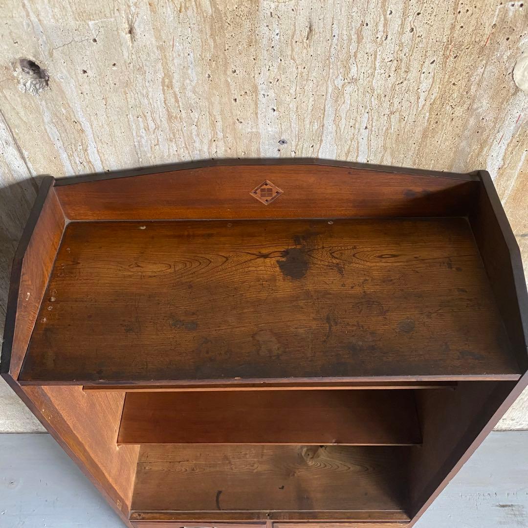 古家具　書棚　本棚　シェルフ　ヴィンテージ　アンティーク　オープンラック