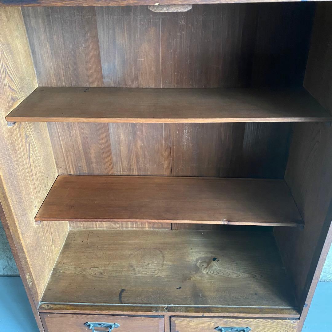 古家具　書棚　本棚　シェルフ　ヴィンテージ　アンティーク　オープンラック