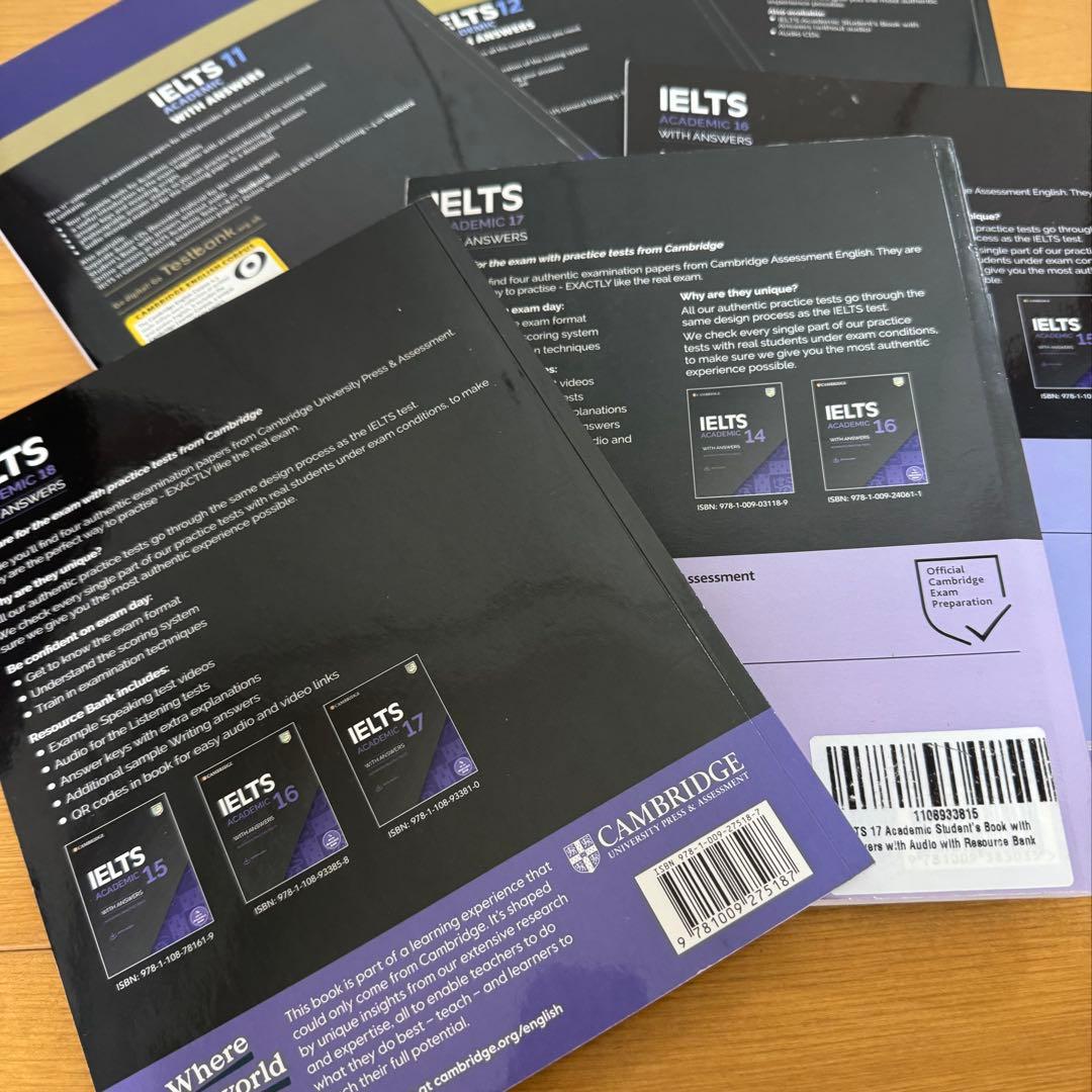 ※りんご【IELTS対策セット】Academic【OA 7.5達成！】