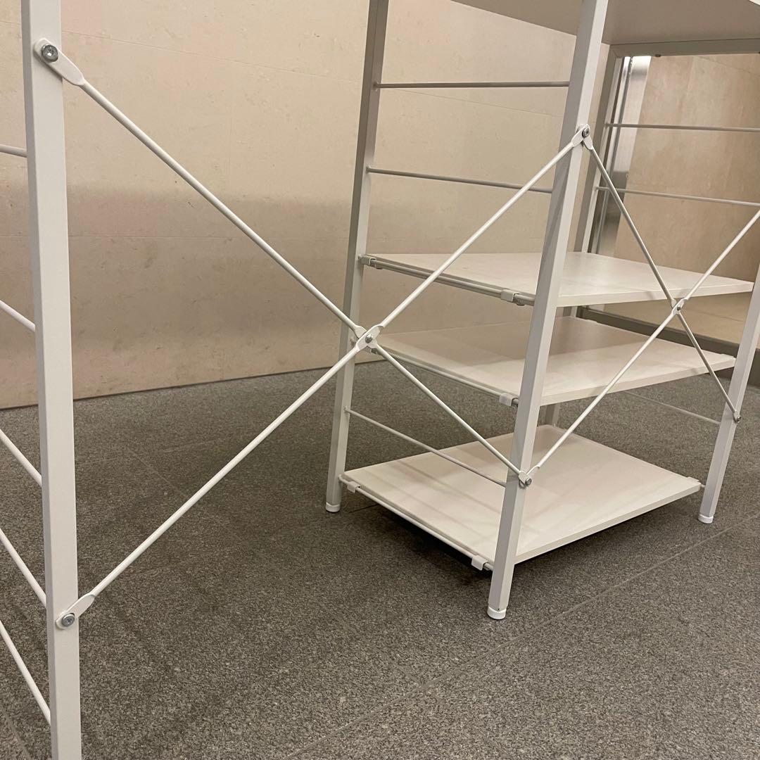 emery（エメリー）キッチンカウンター 120cm 幅 ホワイト