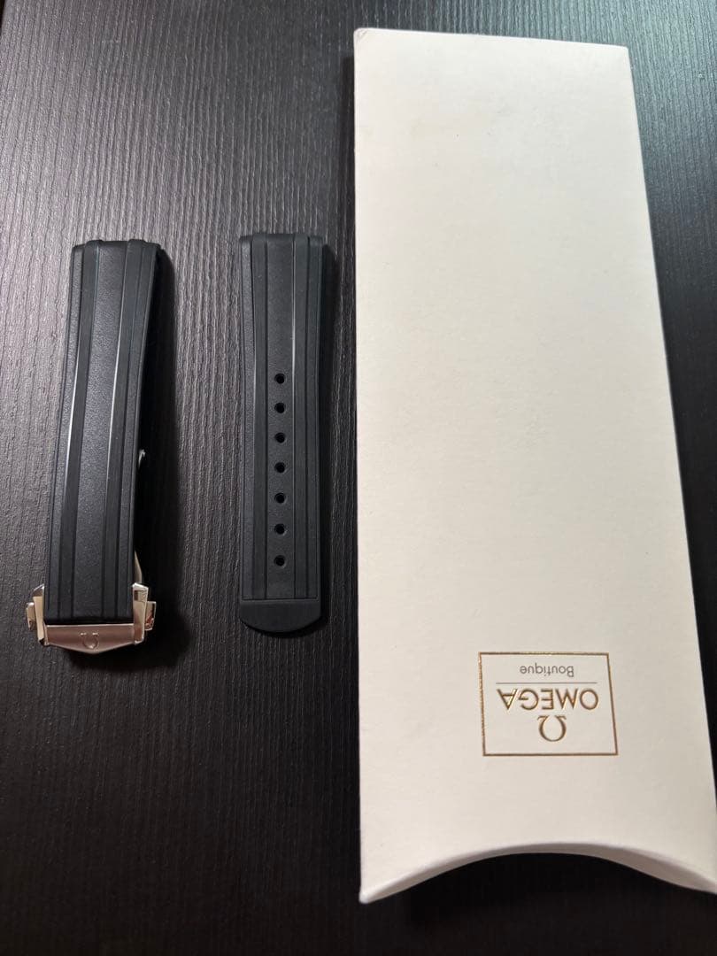 オメガ シーマスターダイバー300M フォールディングクラスプ ラバー黒Sサイズ