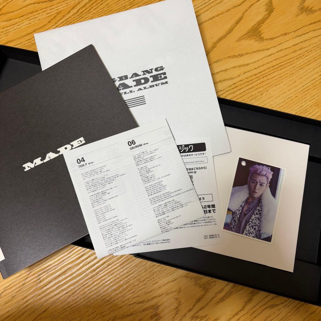 BIGBANG T.O.P タプ MADE アルバム トレカ