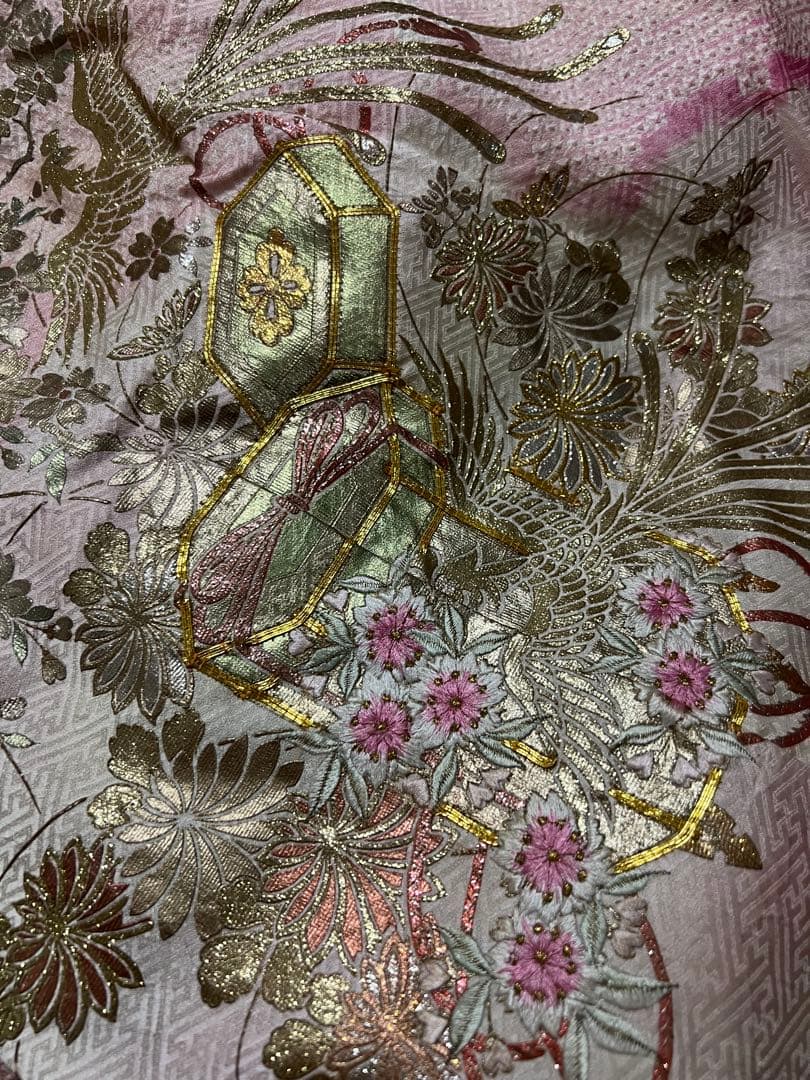 振袖フルセット✨振袖、帯、帯揚げ、帯締め、帯揚げ、重ね襟、半衿用刺繍リボンセット