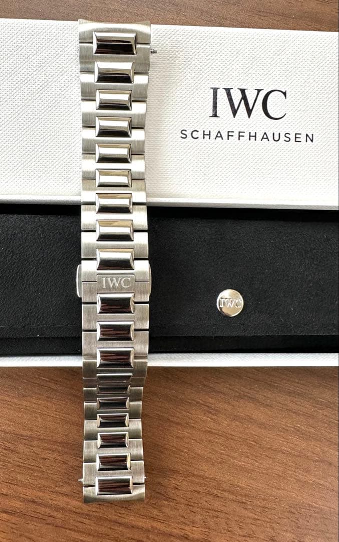 【IWC ポルトギーゼ オートマティック40】純正メタルブレス　ステンレスベルト