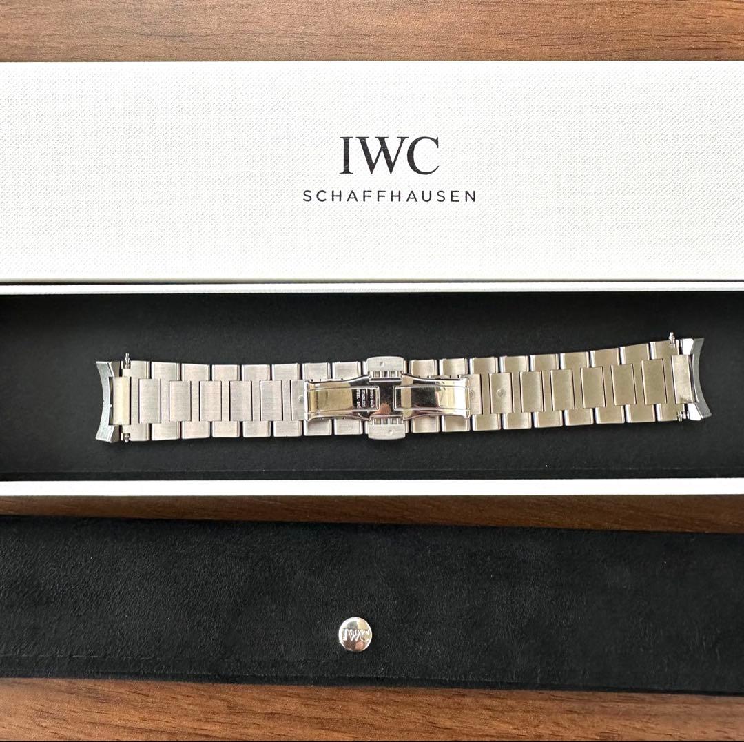 【IWC ポルトギーゼ オートマティック40】純正メタルブレス　ステンレスベルト