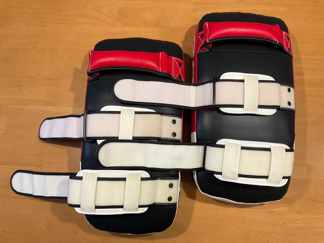 RDX 正規品 ボクシング キックミット 本革 左右 2個 セット 405g