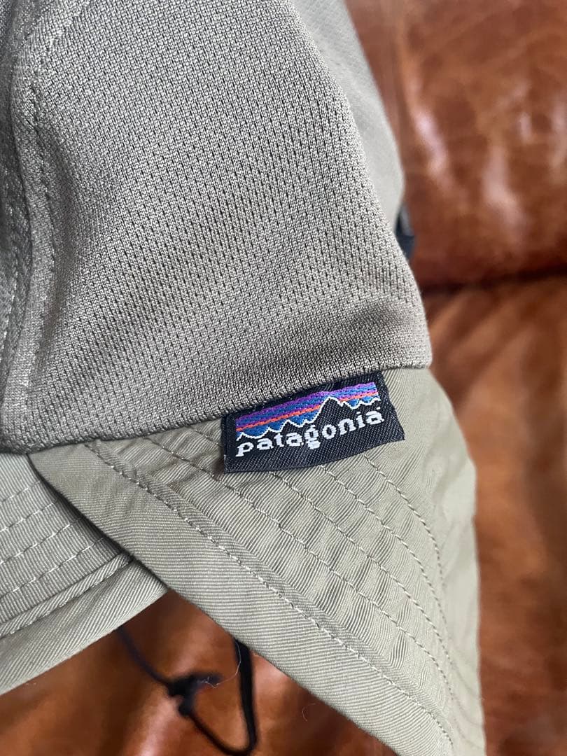 patagonia アウトドアハット Lサイズ カーキ