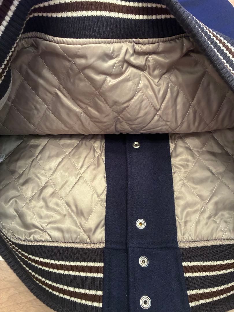 ヒューストン HOUSTON メルトン アワードジャケット　スタジャン