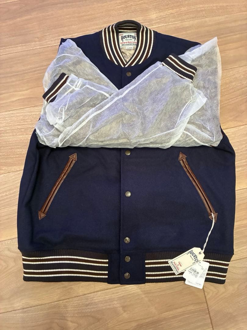 ヒューストン HOUSTON メルトン アワードジャケット　スタジャン