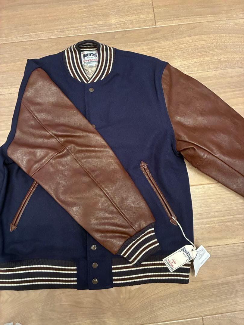 ヒューストン HOUSTON メルトン アワードジャケット　スタジャン