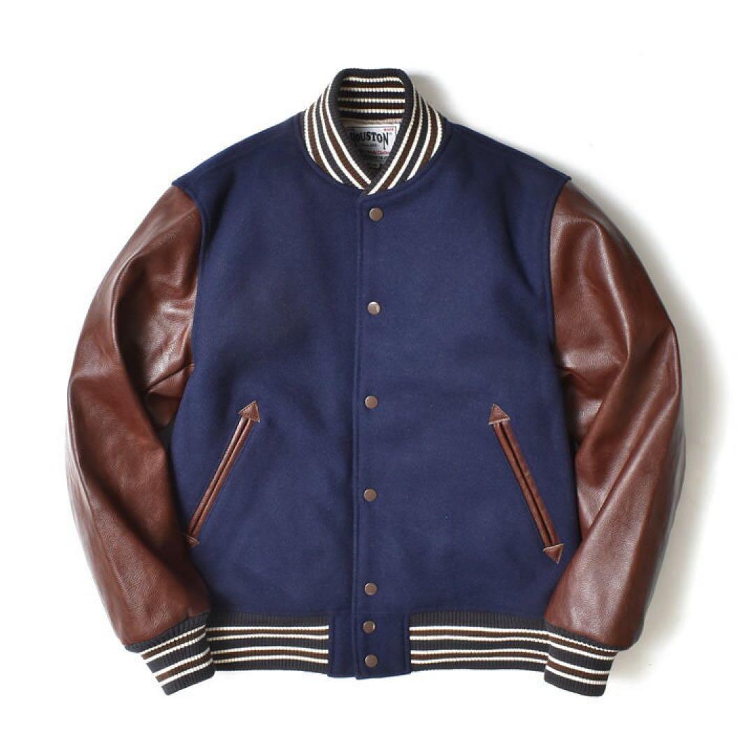 ヒューストン HOUSTON メルトン アワードジャケット　スタジャン