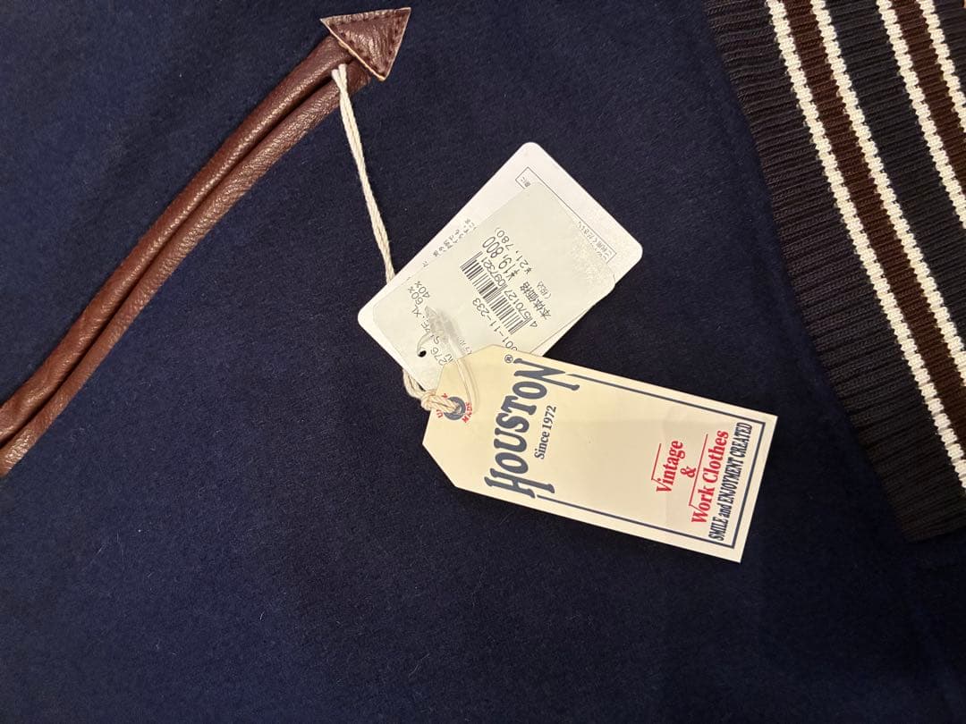 ヒューストン HOUSTON メルトン アワードジャケット　スタジャン