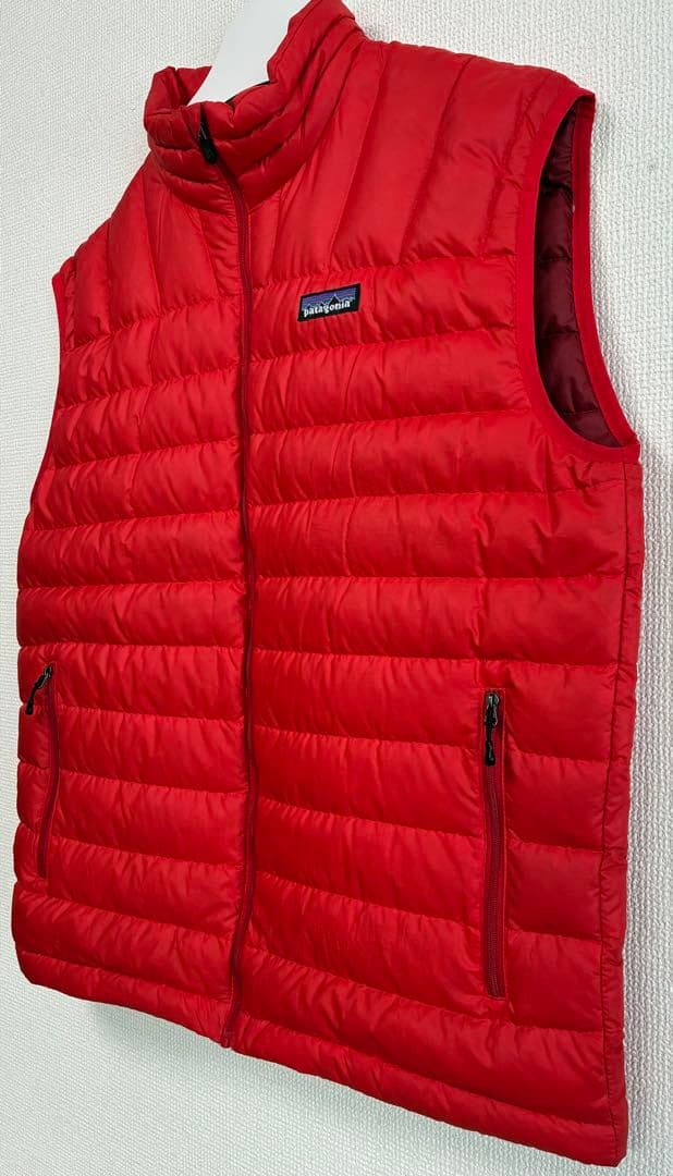 patagonia ダウンセーター ベスト F8 パタゴニア 赤