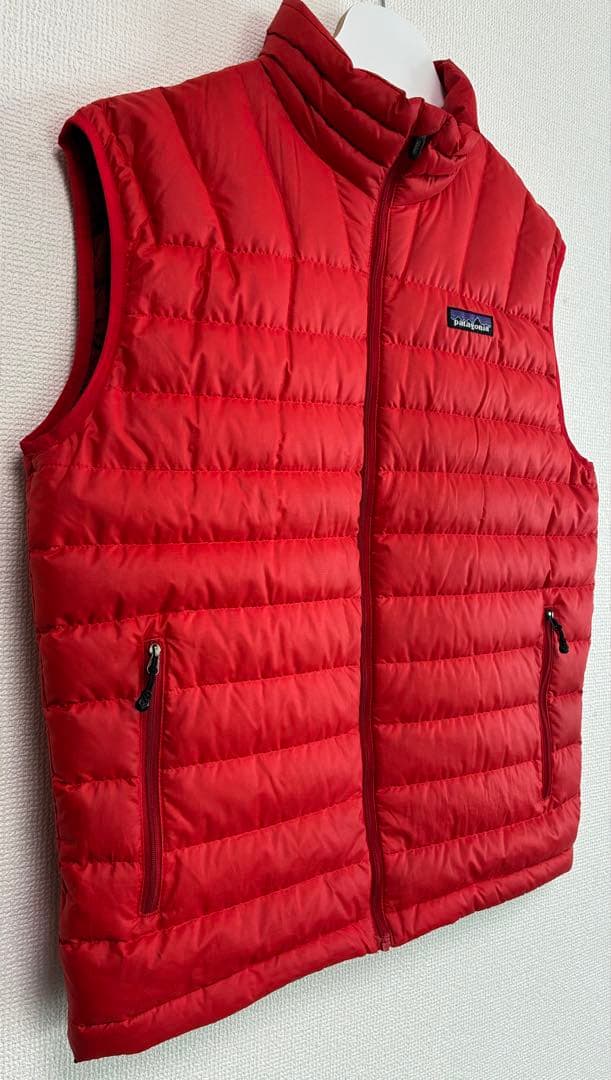 patagonia ダウンセーター ベスト F8 パタゴニア 赤