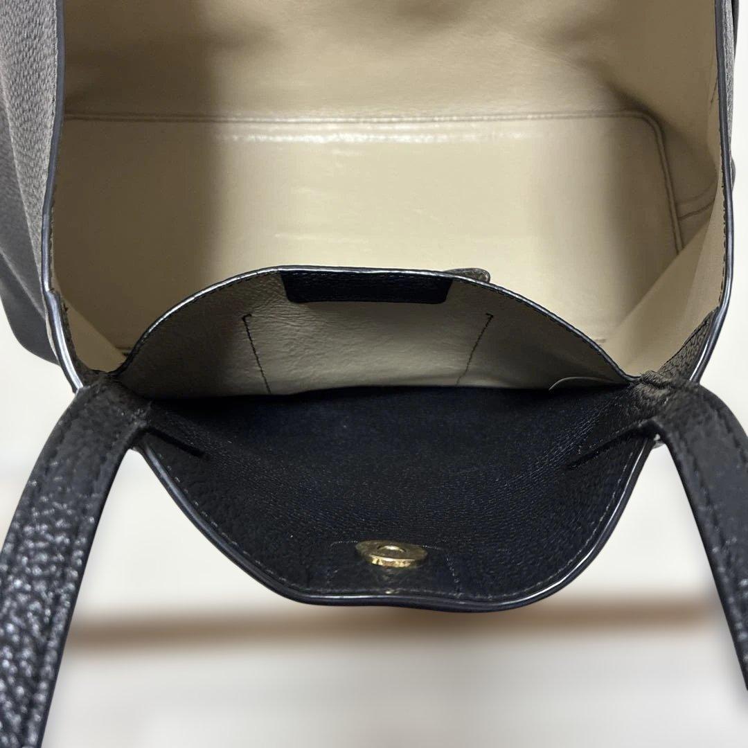 Tory Burch 黒 レザートートバッグ