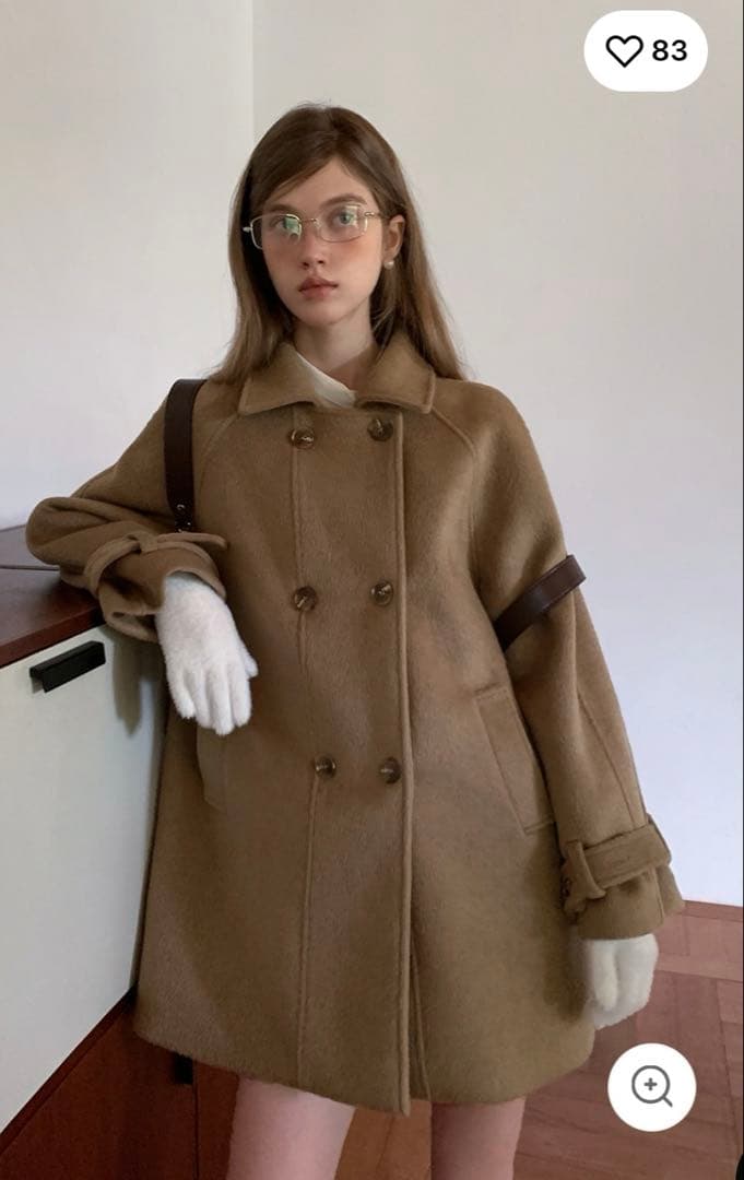 【新品・未使用】Eggka ミディアムコート