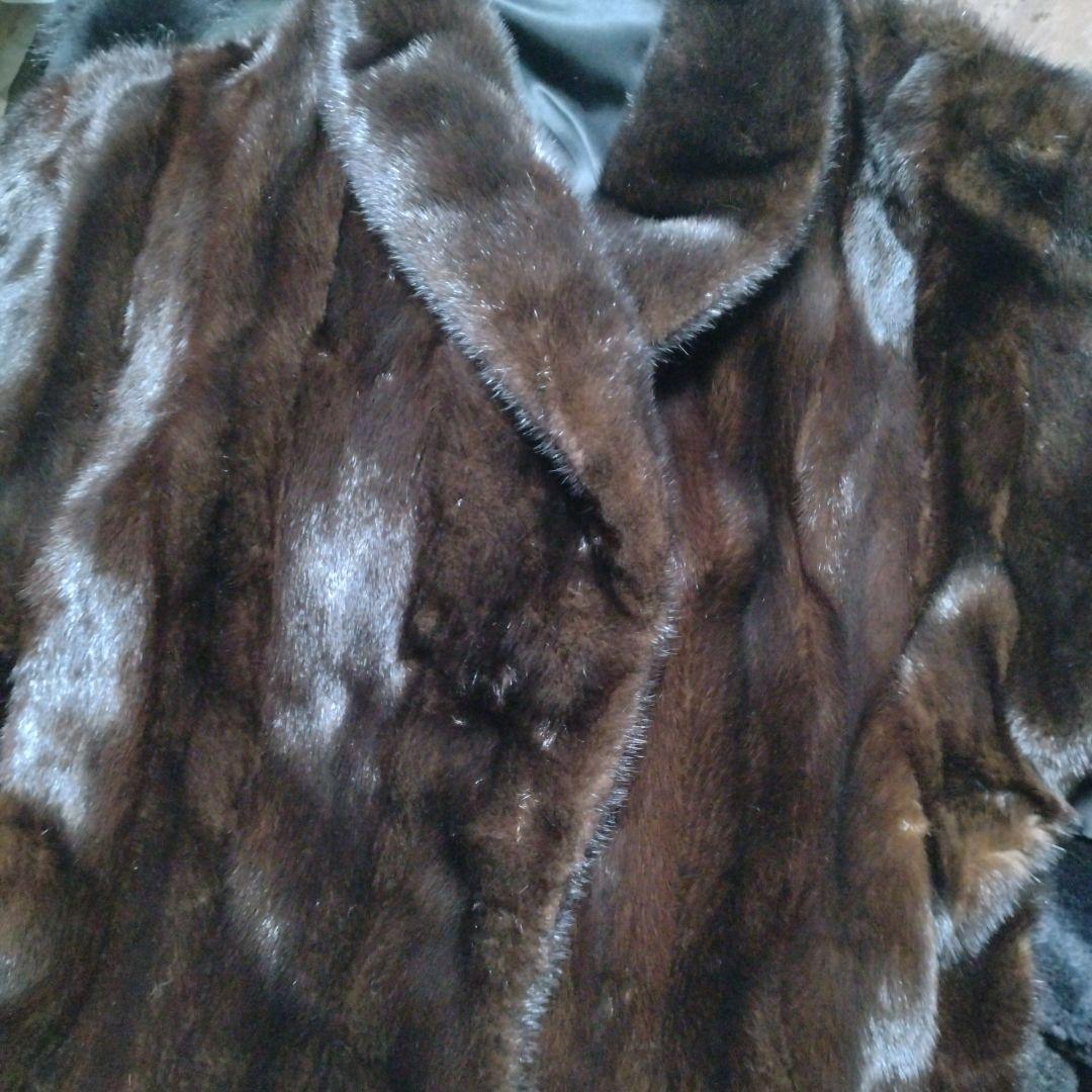 新品同様✩ドルマン型✩ミンク✩ファーコート✩柔らか✩艷やか✩綺麗