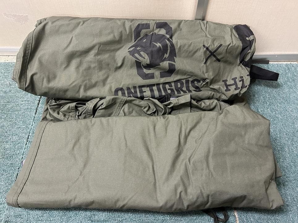 ★未使用★完売品★ワンティグリス ハイランダーコラボ A型フレーム テント