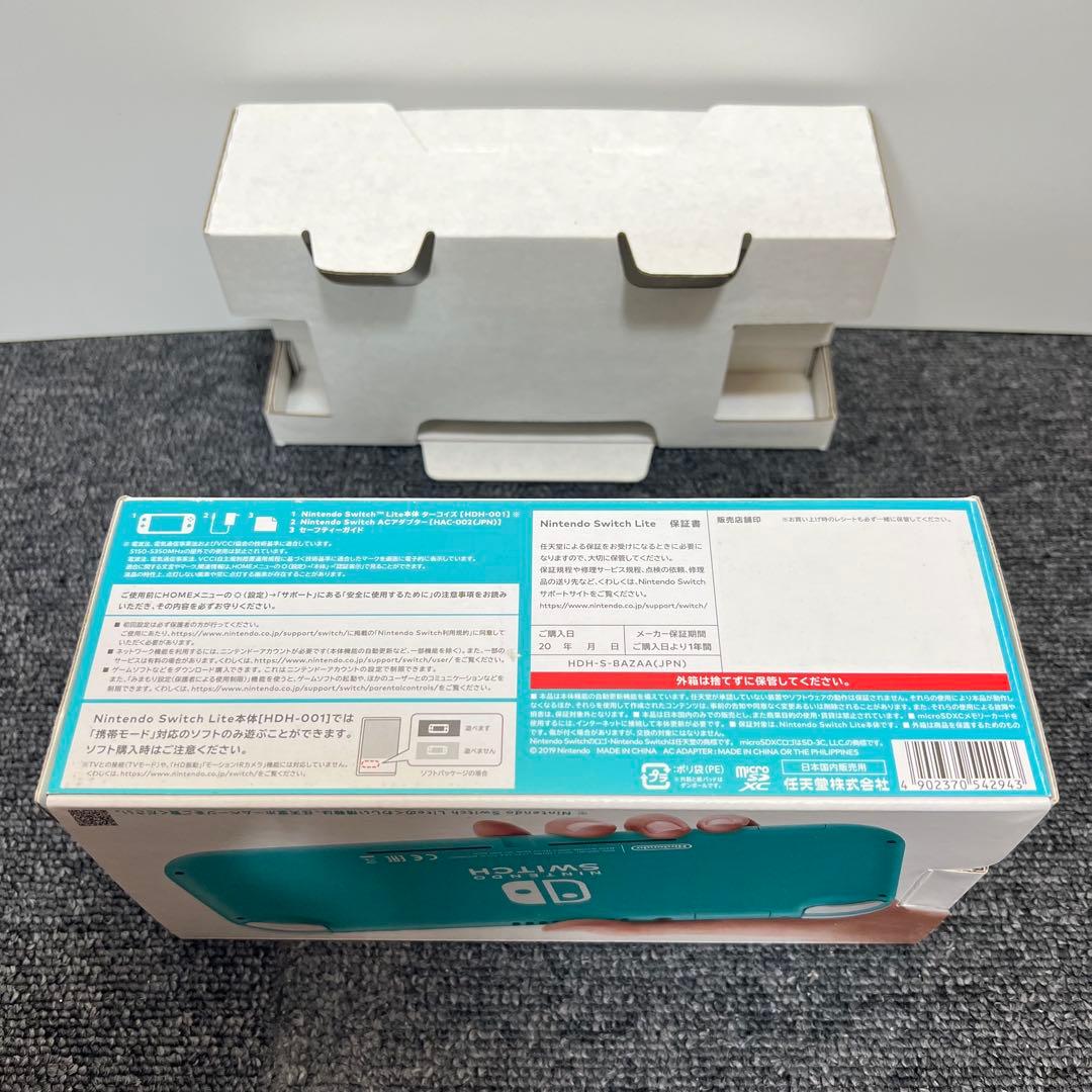 ノ*し様 スイッチライト SwitchLite ターコイズ 本体 2021年製
